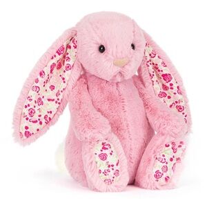 Brand New with Tags! Jellycat Blushkin Blossom Luxe Bunny